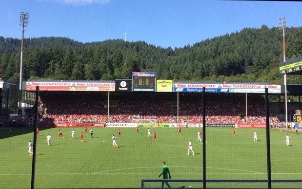Trotz der sich verschärfenden Coronavirus-Epidemie fanden am Samstag das Spiel SC-Freiburg gegen Union Berlin und die Freizeitmesse statt 